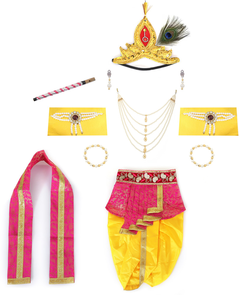 Krishna janmashtami dress for babies outlet
