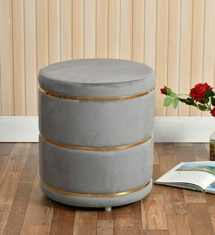 Decorhand Pouffes Sitting Stool for Living Room Mudda Puffy