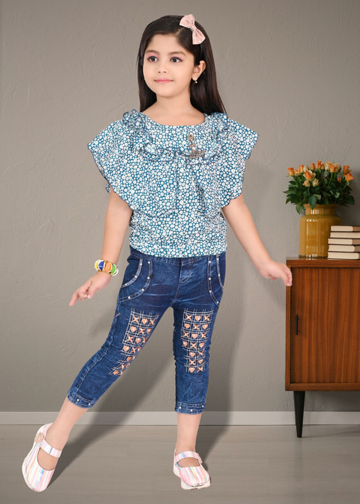 AL BAYDAR FASHION Girls Casual Top Jeans Price in India Buy AL BAYDAR FASHION Girls Casual Top Jeans online at Flipkart