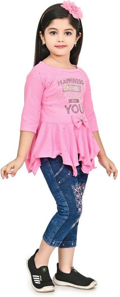 AL BAYDAR FASHION Girls Casual Top Jeans Price in India Buy AL