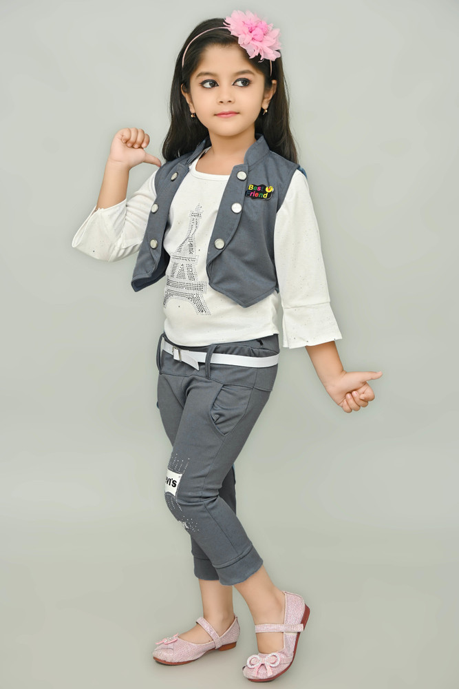 UNIQUEFASHIONSS Baby Girls Party Festive Top Jeans Price in India Buy UNIQUEFASHIONSS Baby Girls Party Festive Top Jeans online at Flipkart