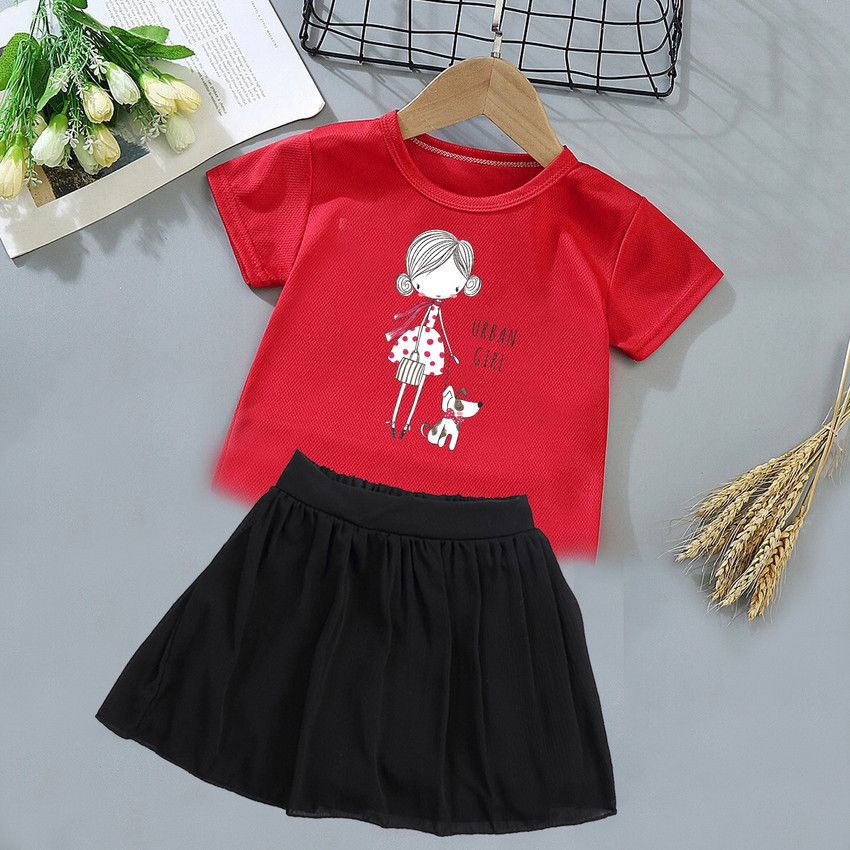 Star skirt sale and top