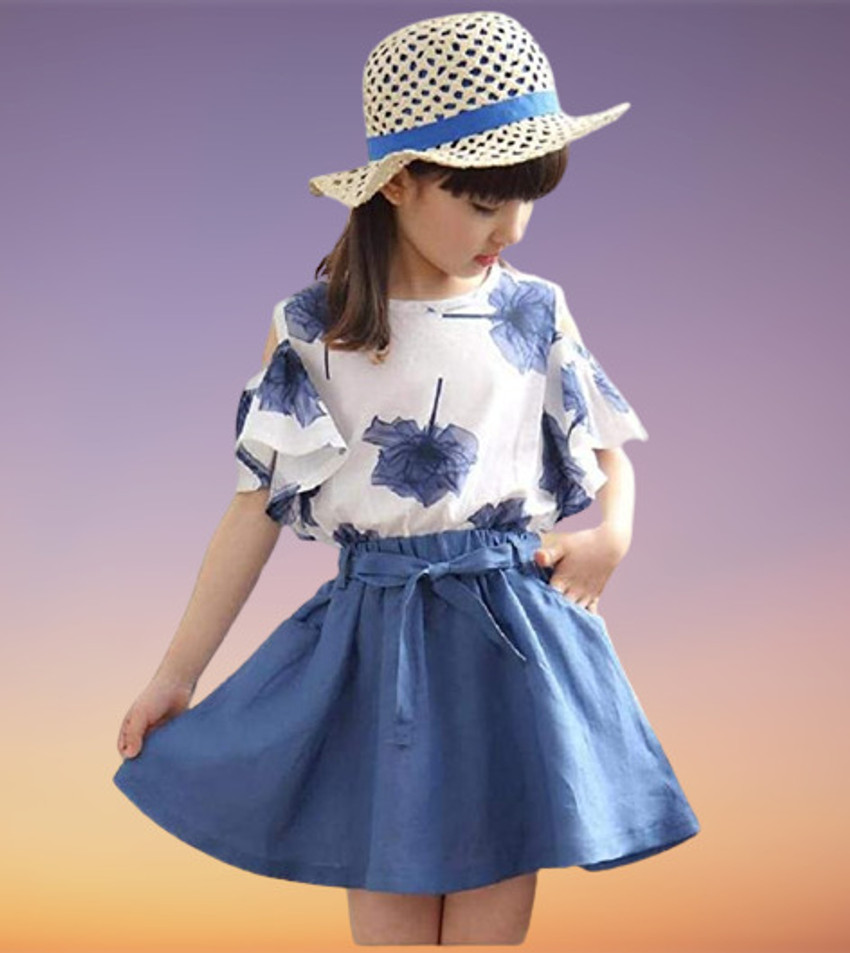 ajstyle Baby Girls Casual Skirt Top Price in India Buy ajstyle