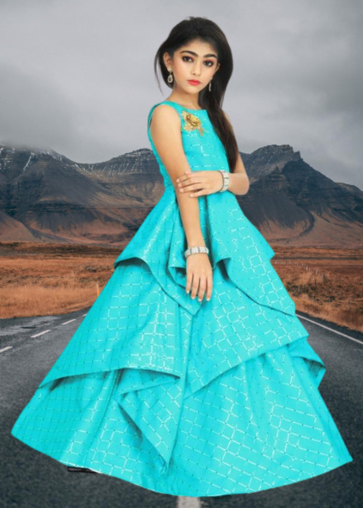 Indo western dress online for 8 year girl