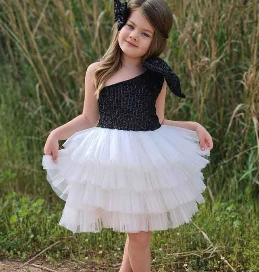 Black dress for 1 year old clearance