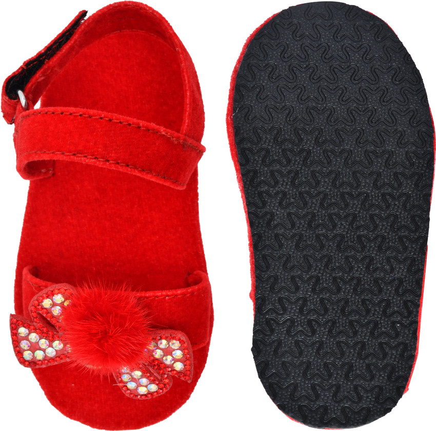 SHOESTICHE Boys Girls Velcro Strappy Sandals Price in India