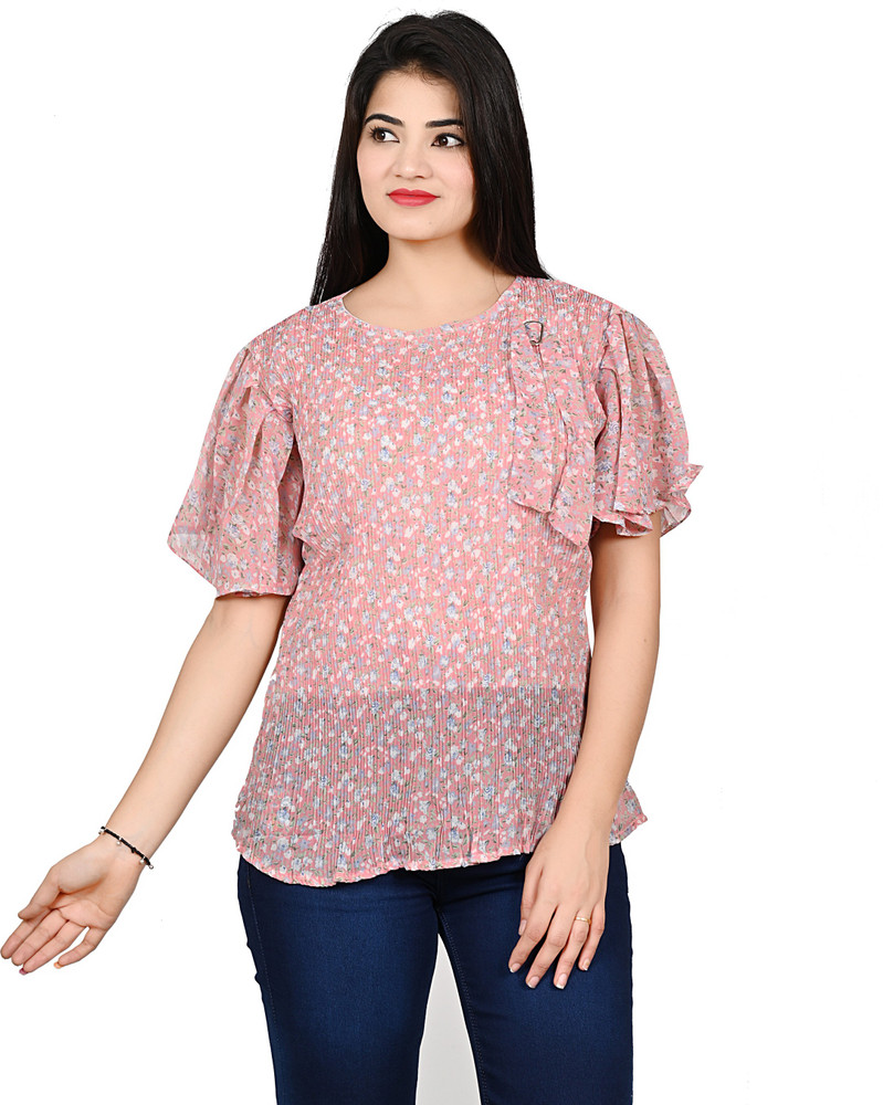 flipkart georgette tops