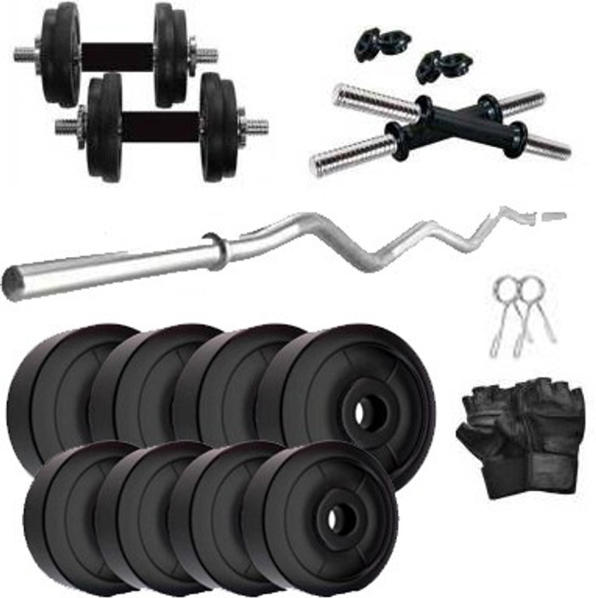 Gym dumbbell kit price on sale