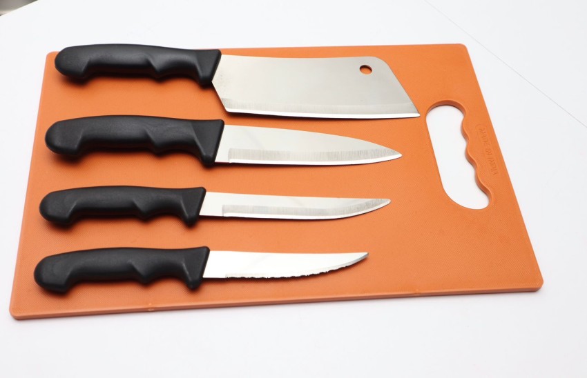 Fixwell Multi Colour Silver Stainless Steel Knife Set 1,5,12-Piece Set Free  Ship