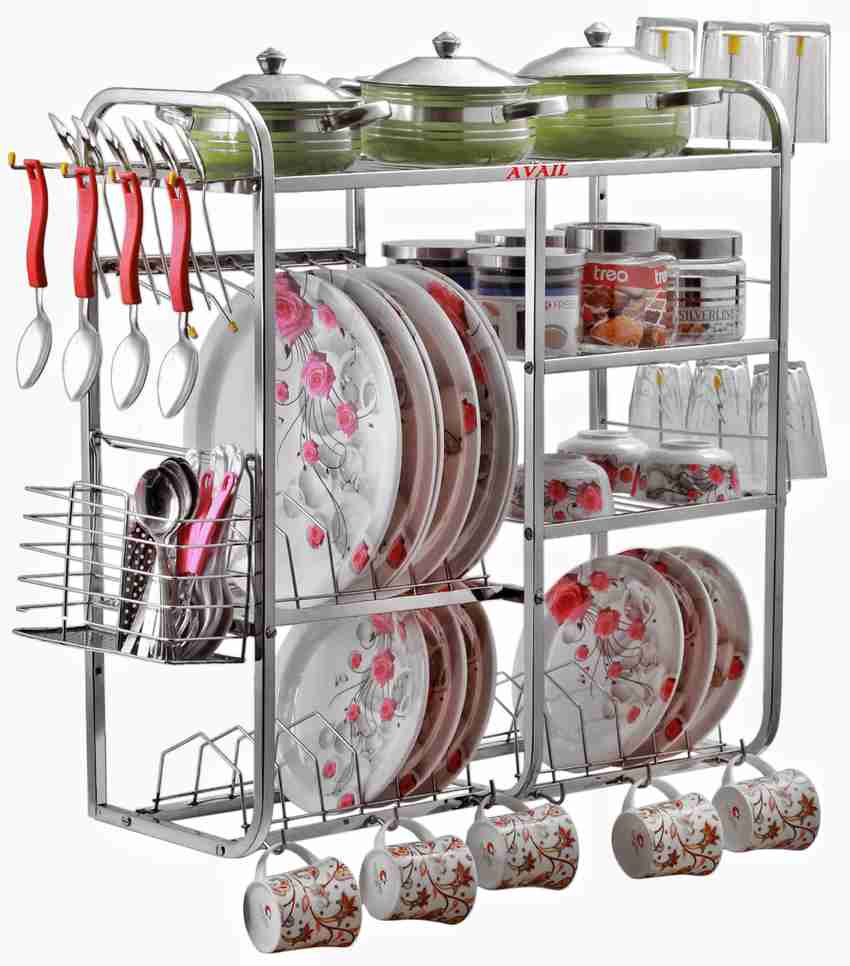 Utensil wall rack stainless steel new arrivals