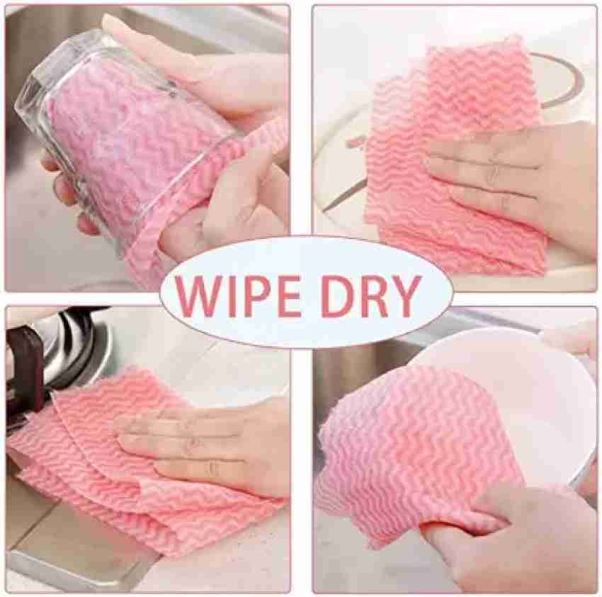 Disposable Cleaning Towels, Reusable Cleaning Cloths, Kitchen Towels Dish  Cloths Dish Rags, Non Woven Fabric Handy Wipes 