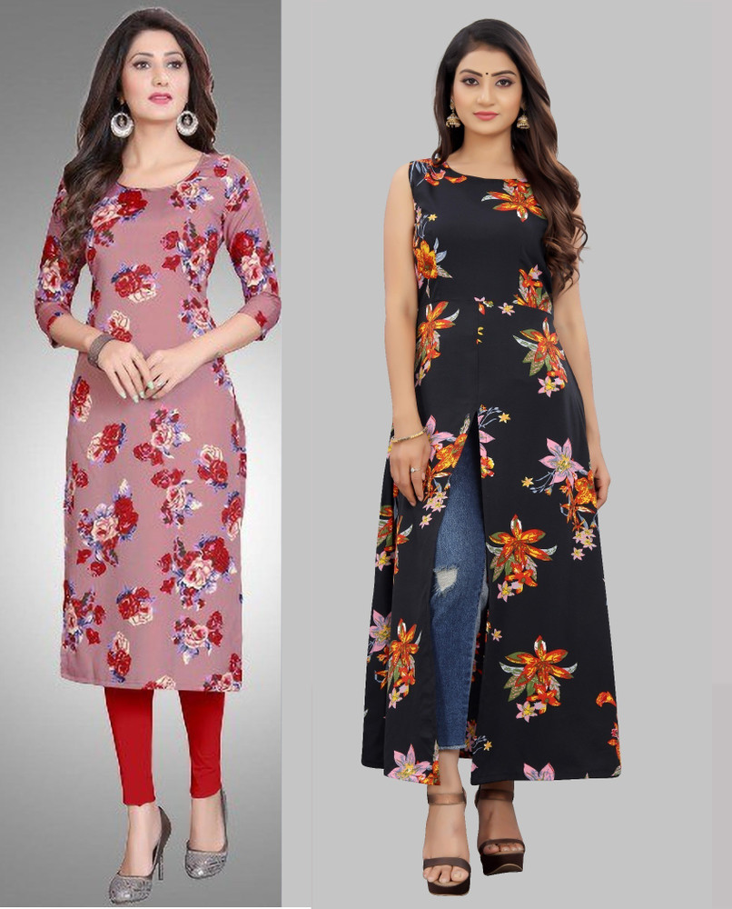 Modli 20 Fashion Women Striped Printed Straight Kurta Buy Modli 20 Fashion Women Striped Printed Straight Kurta Online at Best Prices in India Flipkart