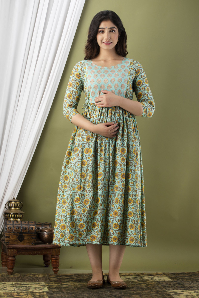 Murli Kurti Women Printed Gown Kurta Buy Murli Kurti Women