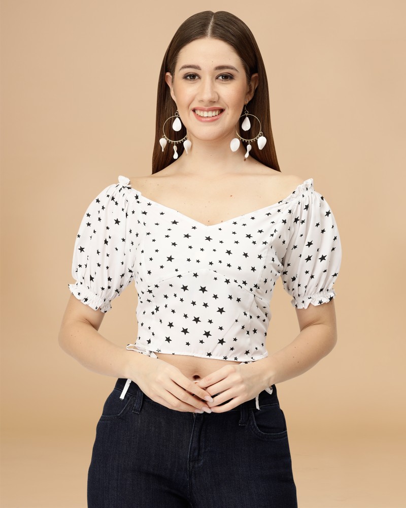 Off shoulder tops online flipkart