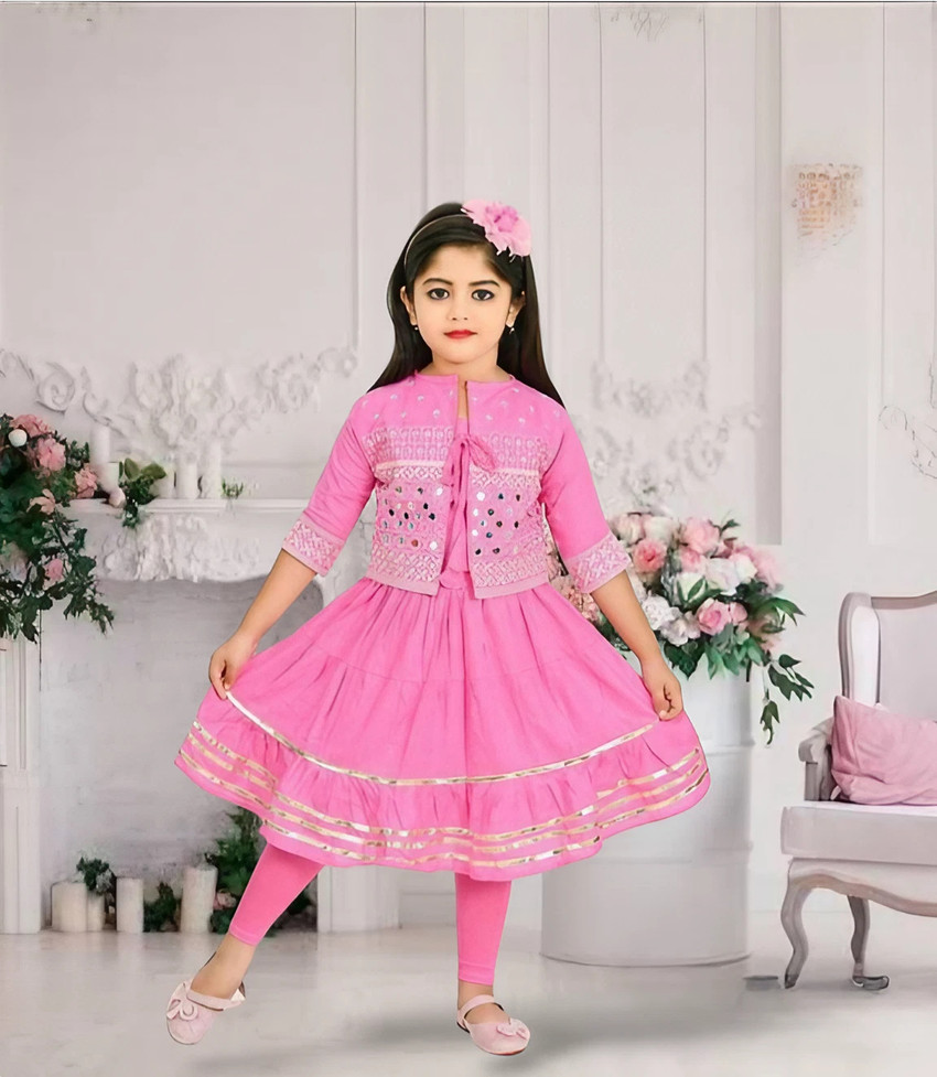 SKM EMPIRE Baby Girls Midi Knee Length Party Dress Price in India Buy SKM EMPIRE Baby Girls Midi Knee Length Party Dress online at Flipkart