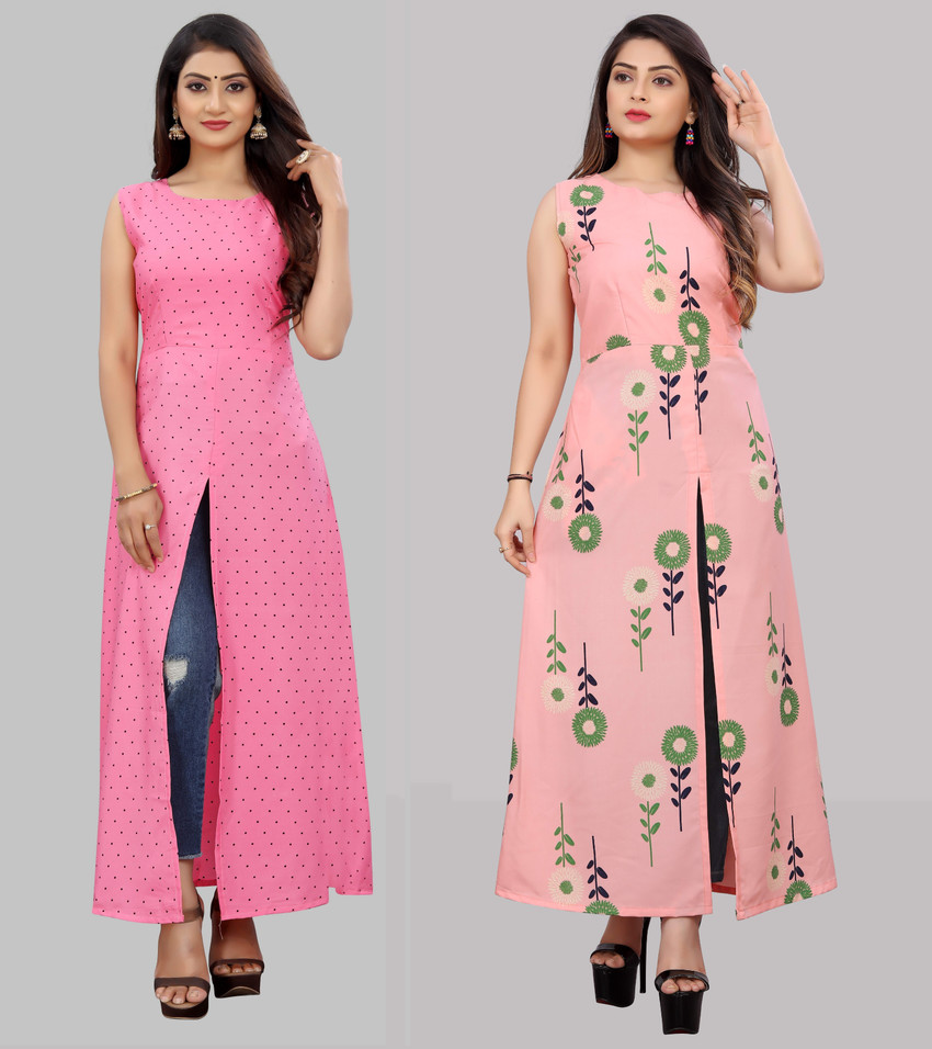 Front slit kurti flipkart sales