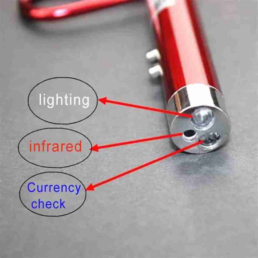 Button cell flashlight outlet