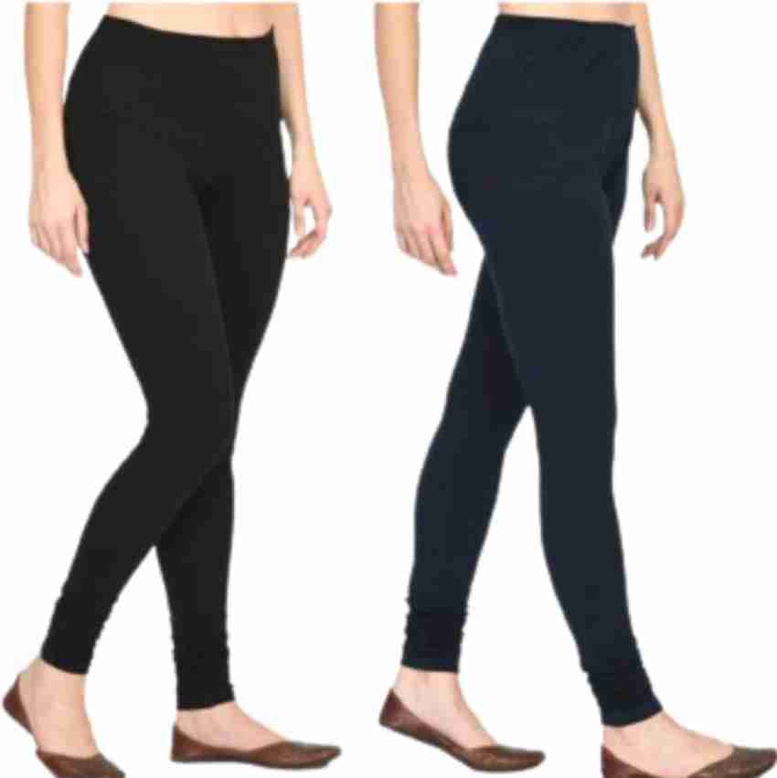 Buy online Off White Solid Full Length Legging from Capris & Leggings for  Women by Tag 7 for ₹469 at 72% off