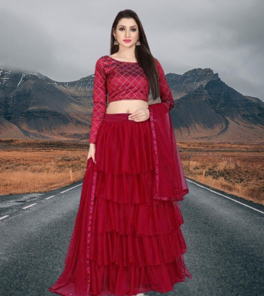 Ruffle lehenga flipkart store