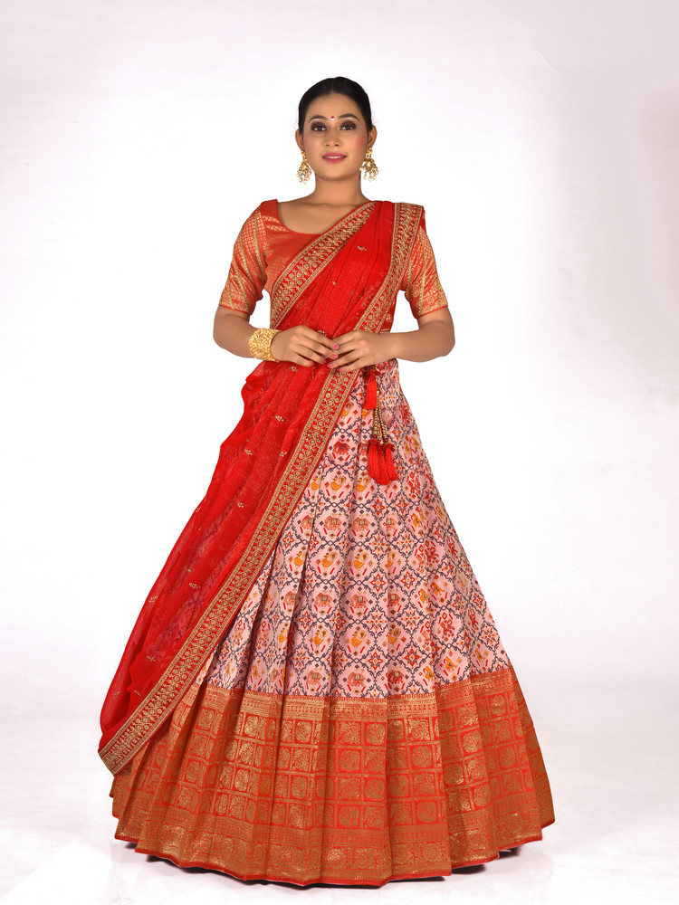 Lehenga half saree in flipkart store