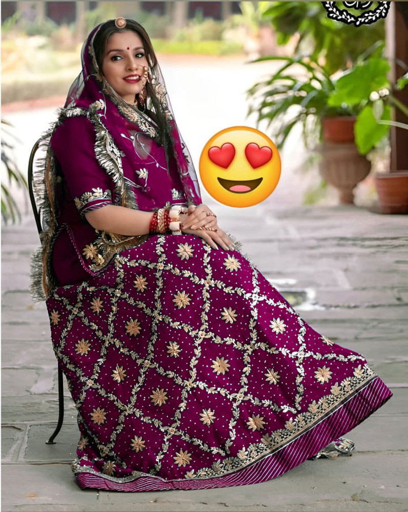 New Pooja Embroidered Embellished Semi Stitched Rajasthani Poshak Buy New Pooja Embroidered Embellished Semi Stitched Rajasthani Poshak Online at Best Prices in India Flipkart