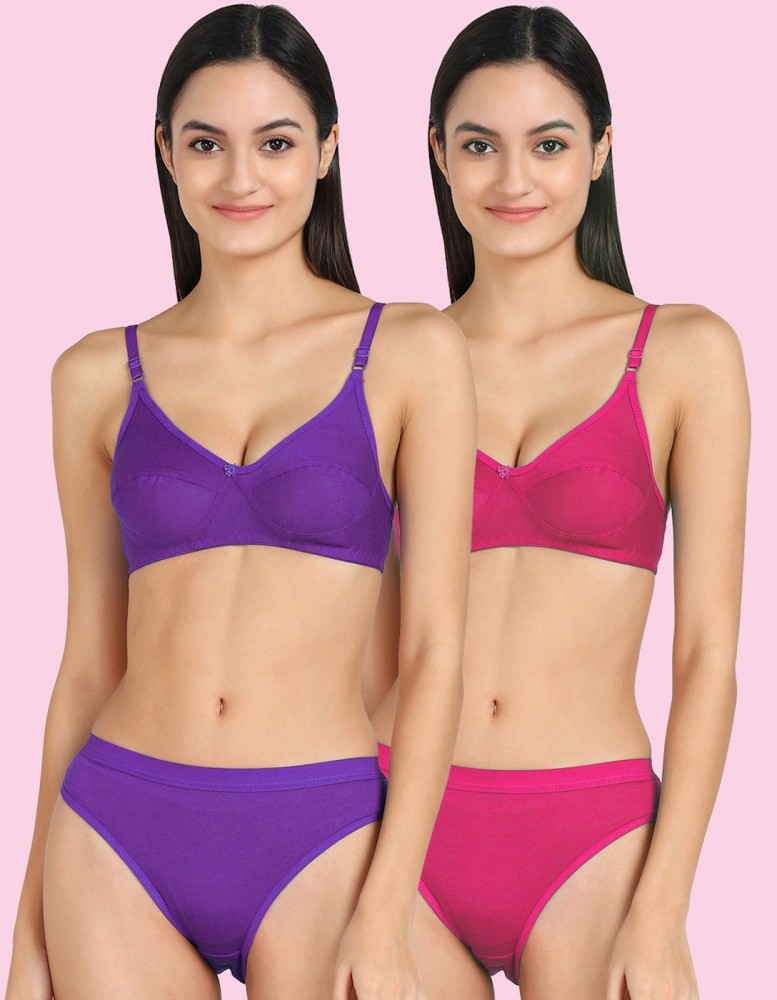 Buy Women's Bra Panty Lingerie Set Online at Low Prices in India 