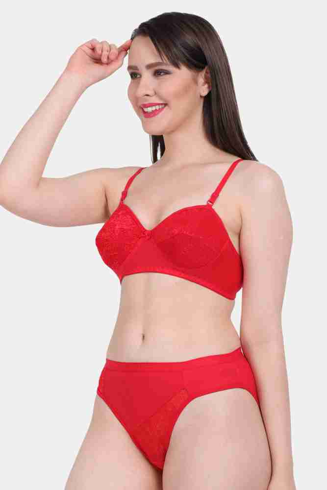 Pure Cotton Printed Vanila Bra and Panty set at Rs 249/set in New