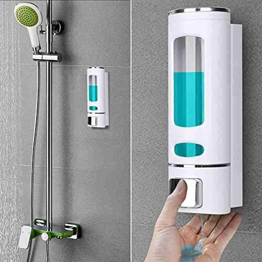 Bizaar Liquid Hand Wash Soap Dispenser for Bathroom Wall Mounted Plastic  ABS (Set of 1) 400 ml Liquid, Conditioner, Gel, Lotion, Sanitizer Stand,  Shampoo Dispenser Price in India - Buy Bizaar Liquid
