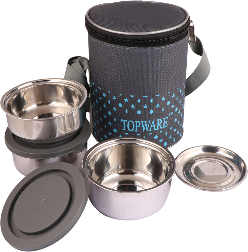 aa topware Carryfresh Lunchbox Set of 3 3 Containers Lunch Box Flipkart