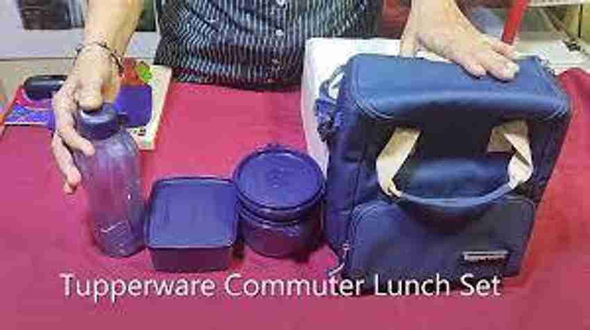 Flipkart s.m.mart Tupperware Glossy Commuter Lunch Set for
