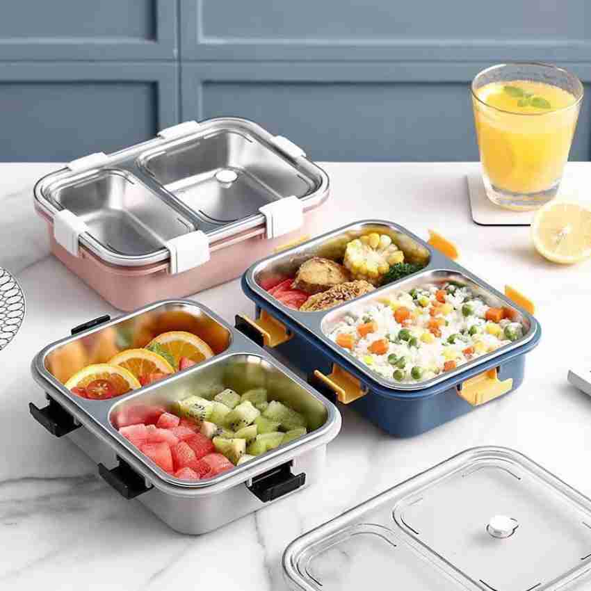 Stainless Steel Lunch Box Adult Compartment Stainless Steel Insulation Lunch  Box 304 Stainless Steel Student Lunch Box