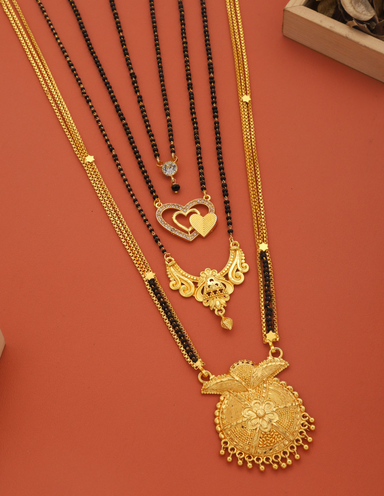 Long gold deals mangalsutra with price