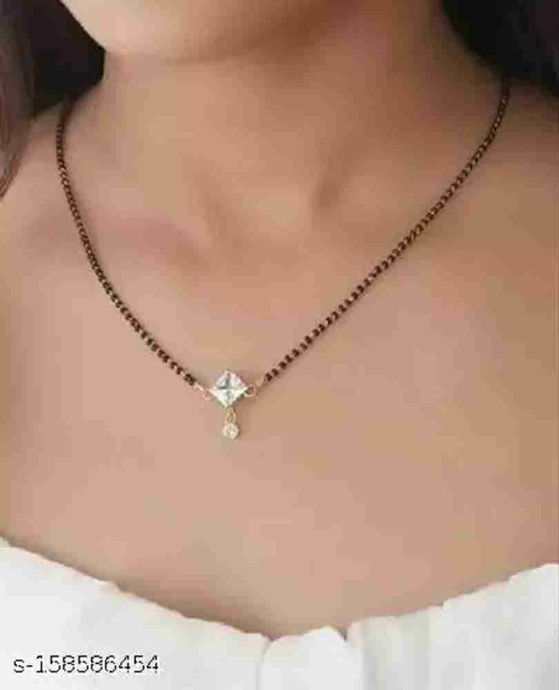 KedarKanth Beautiful Mangalsutr Love Shape For woman lockit typ Alloy Mangalsutra Price in India Buy KedarKanth Beautiful Mangalsutr Love Shape For woman lockit typ Alloy Mangalsutra Online at Best Pr...