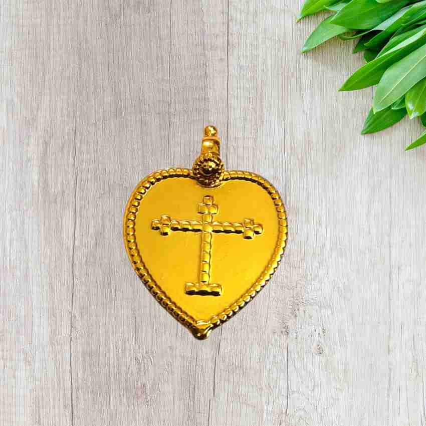 Christian cross thali pendant designs deals