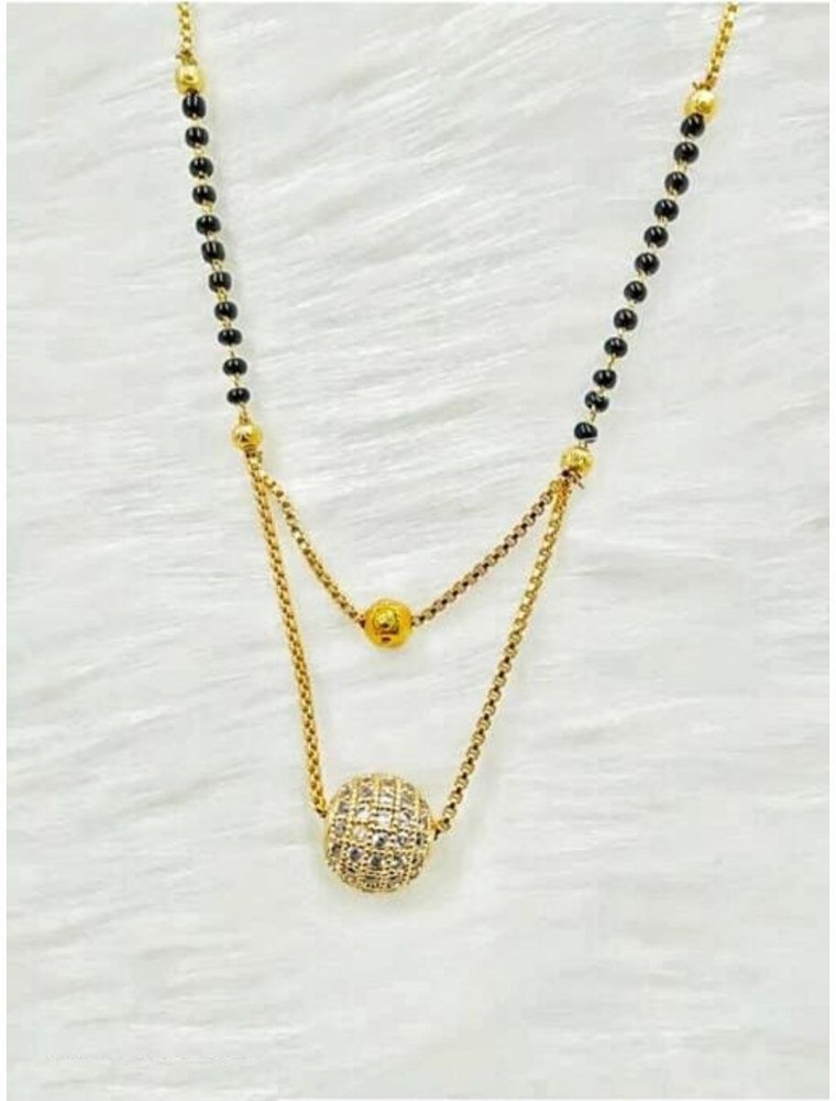Ball best sale mangalsutra design