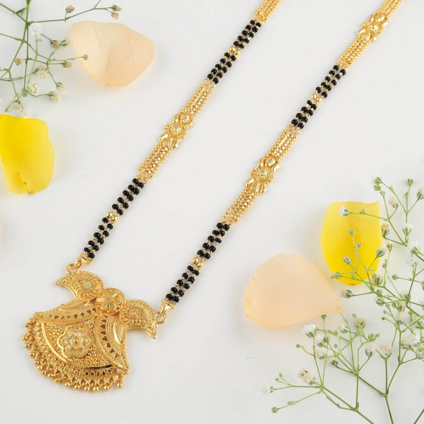 Best mangalsutra design gold sale