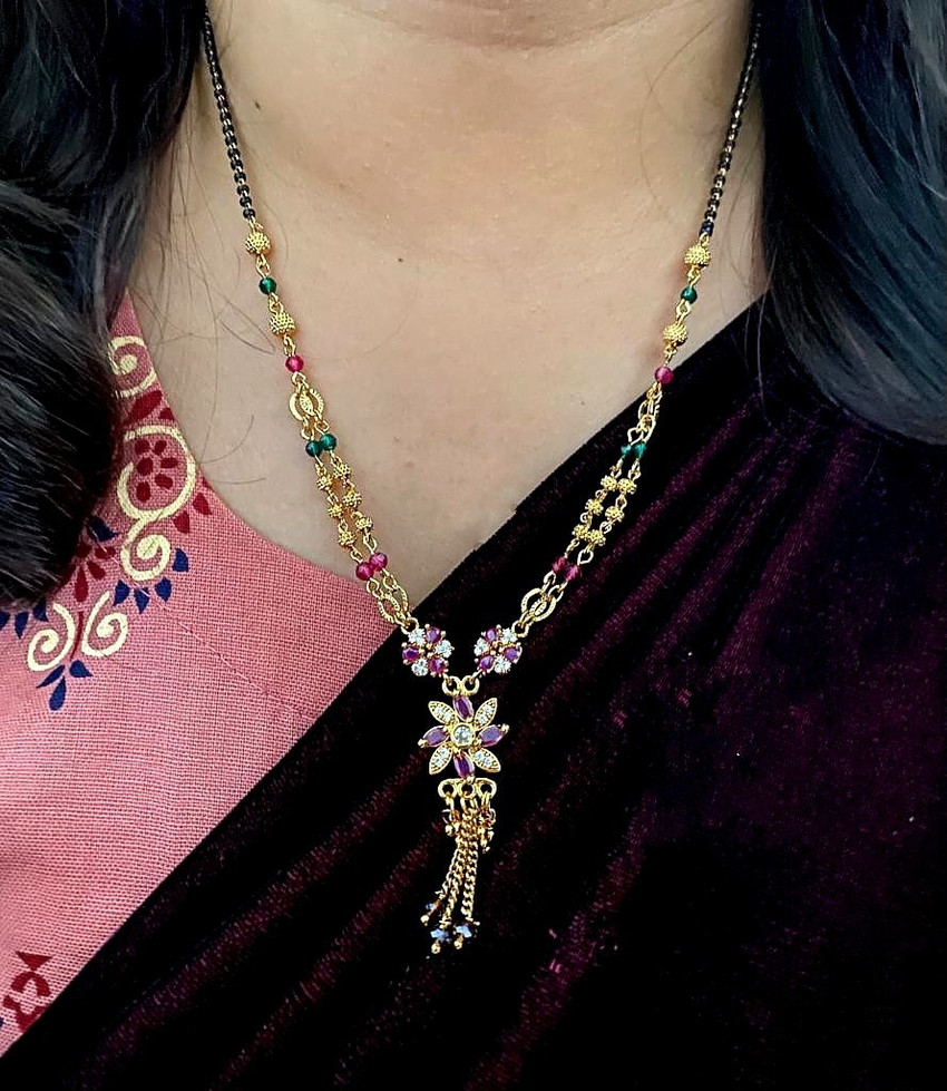 SHREENATHJI JEWELLERY Mangalsutra for Women Brass Mangalsutra Price in India Buy SHREENATHJI JEWELLERY Mangalsutra for Women Brass Mangalsutra Online at Best Prices in India Flipkart