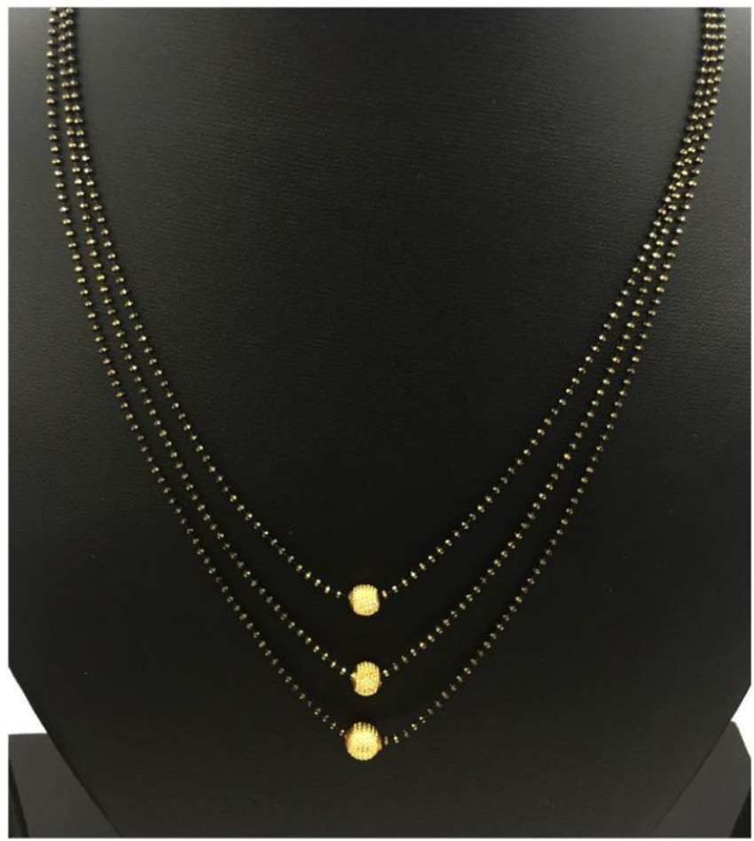 dakshita creation three layer gold ball mangalsutra Alloy Mangalsutra Price in India Buy dakshita creation three layer gold ball mangalsutra Alloy Mangalsutra Online at Best Prices in India Flipkart.c...