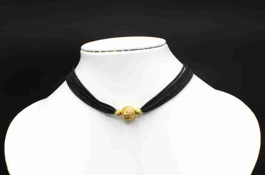 SONI JEWELLERY Maharashtrian Tanmaniya Wedding marathi Mani Mala Thushi Mangalsutra for Women Alloy Mangalsutra Price in India Buy SONI JEWELLERY Maharashtrian Tanmaniya Wedding marathi Mani Mala Thus...