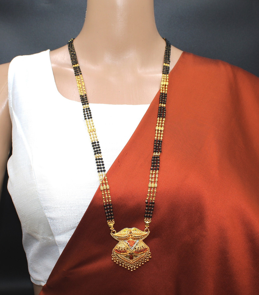 SONI Brass Mangalsutra Price in India Buy SONI Brass Mangalsutra Online at Best Prices in India Flipkart