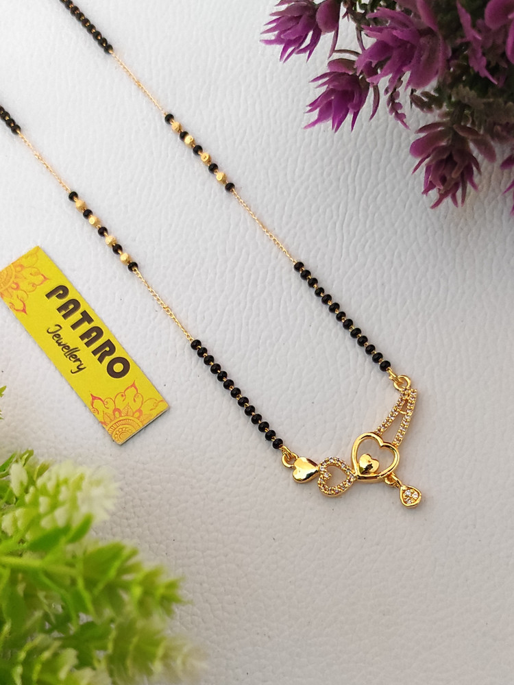 Mini mangalsutra sales design images