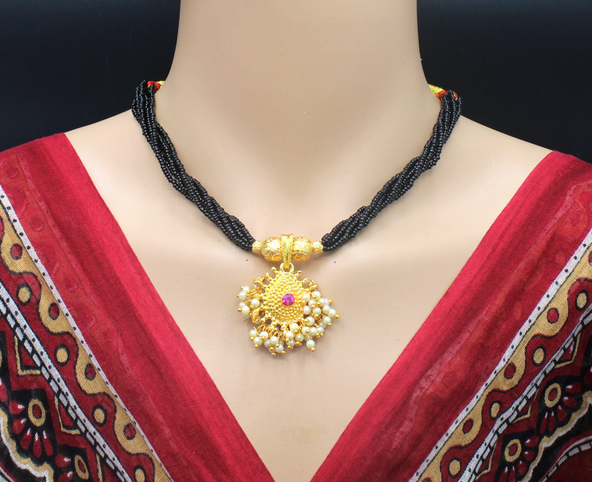 Thushi shop mangalsutra designs