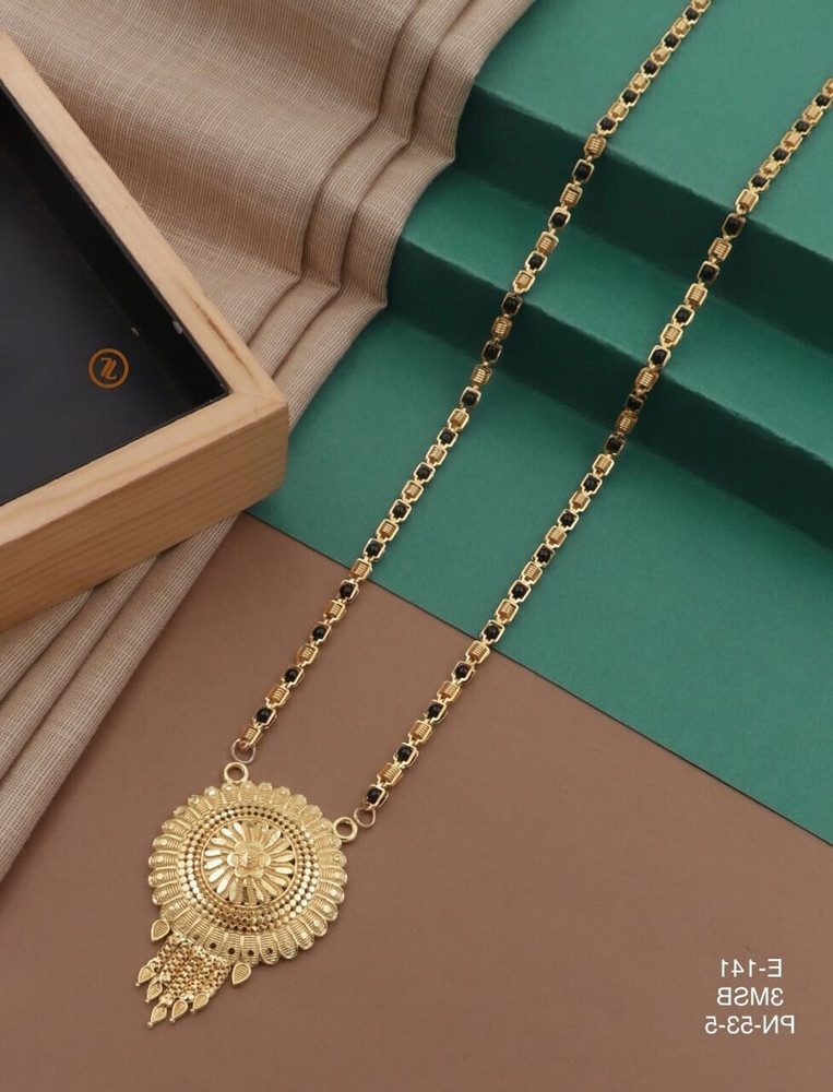 WoyGems gold mangalsutra Alloy Mangalsutra Price in India Buy WoyGems gold mangalsutra Alloy Mangalsutra Online at Best Prices in India Flipkart