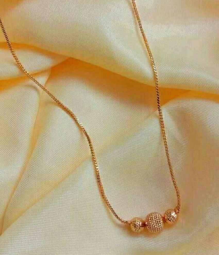 New style gold store chain for girls