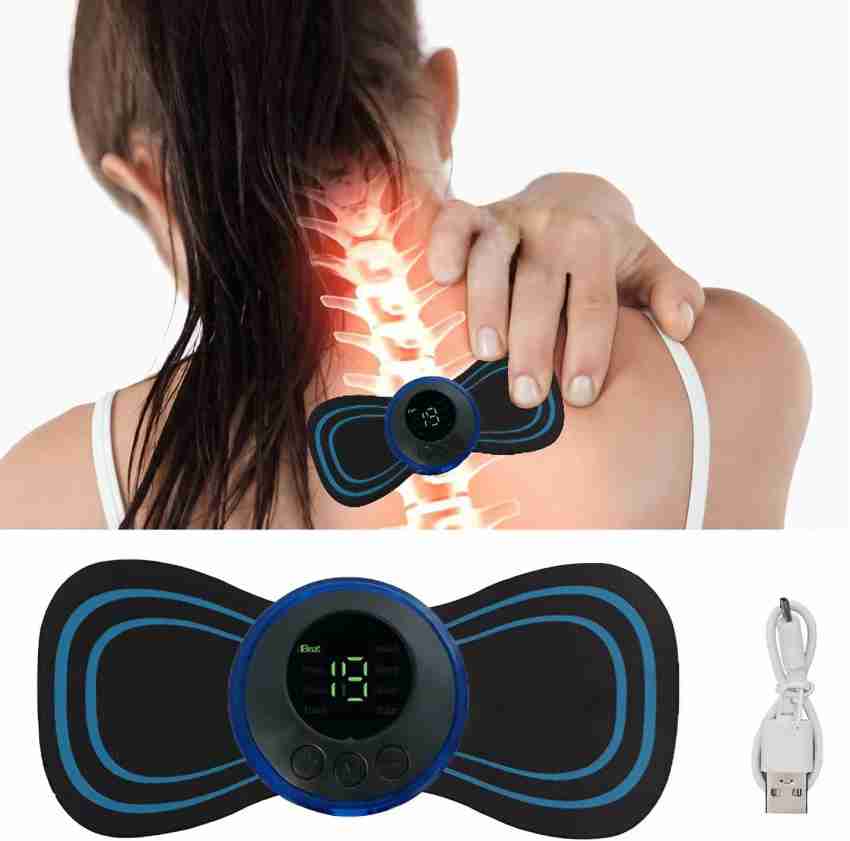 Uborn Body Massager Machine for Pain Relief Wireless Vibrating Massager EMS Massager Mini Massager Butterfly Massager for Shoulder Legs Massage Massager - Uborn : Flipkart.com