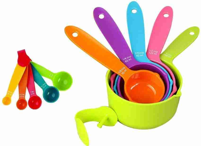 Measuring Cups and Spoons Set of 10 | U-Taste Multicolors