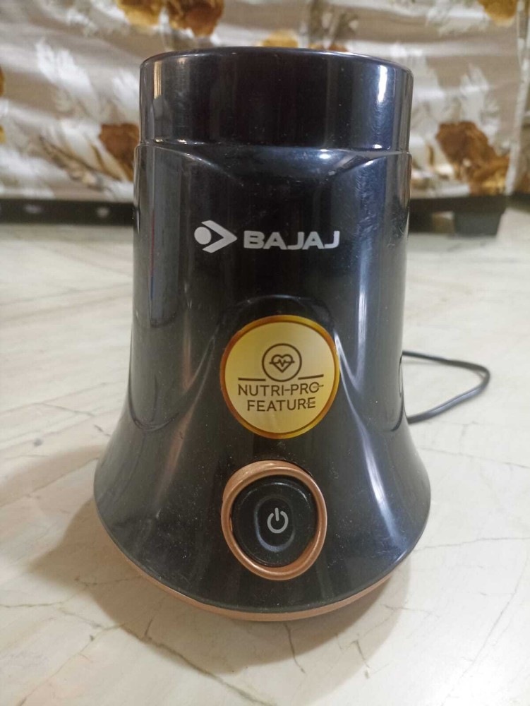 BAJAJ Powerful 300W Mixer Grinder, Blender, Juicer and Smoothie Maker with  Sipper and Store Lids, 3 Jars, Black, Regular NX 300 Mixer Grinder (3 Jars,  Black) Price in India - Buy BAJAJ