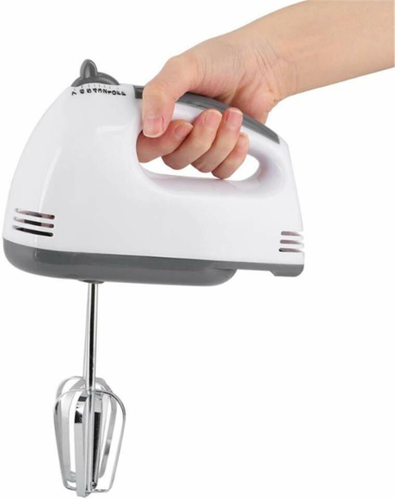 AVYUKT Electric Beater High Speed, Electric hand mixer egg beater machine  for cake and whipping cream, Electric Hand Blender for Kitchen, Beater for  cake cream, 7 speed (260watt) 260 W Hand Blender