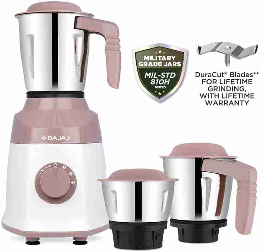Bajaj 600w mixer grinder top
