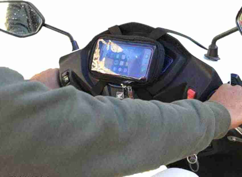 JETLIFE Mobile Holder Pouch Bag for Scooty Activa Jupiter Ola All